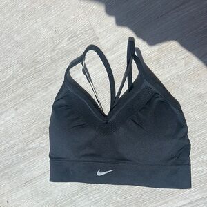 Nike Black Sports Bra Medium Support Racerback
